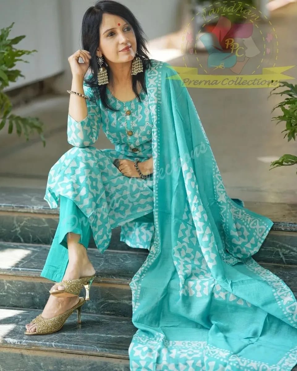 Kalaai Rayon Printed Kurti With Bottom Dupatta Wholesale Shop In Surat
